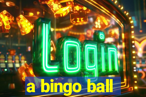 a bingo ball