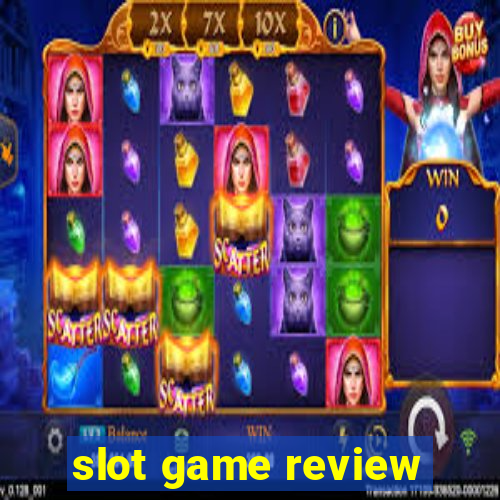 slot game review