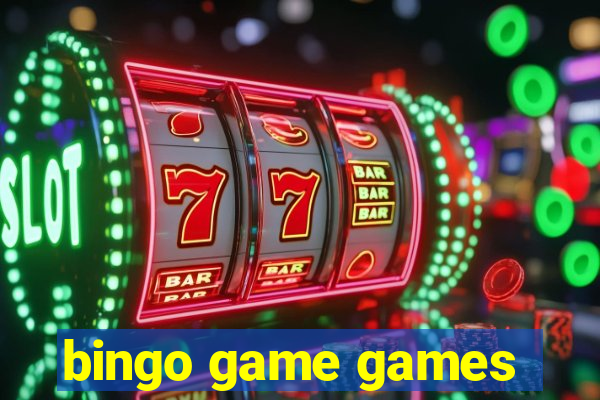 bingo game games