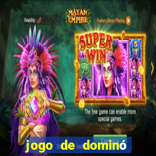 jogo de dominó online valendo dinheiro