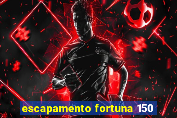 escapamento fortuna 150