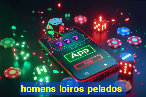 homens loiros pelados