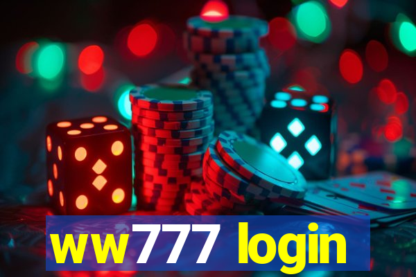 ww777 login