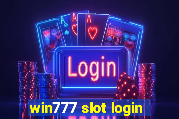 win777 slot login