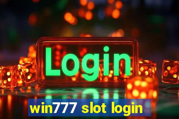 win777 slot login