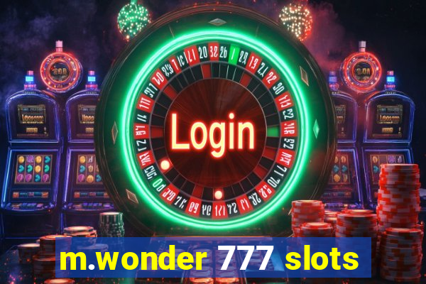 m.wonder 777 slots