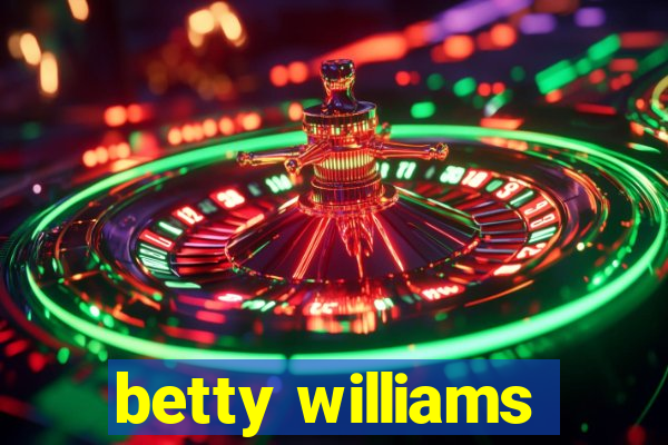 betty williams