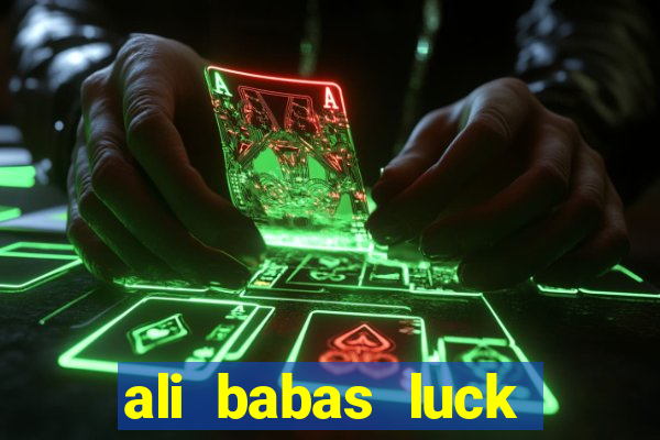 ali babas luck megaways slot