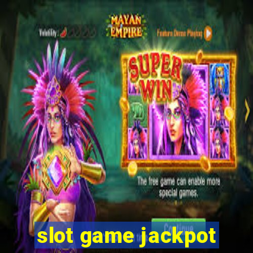 slot game jackpot