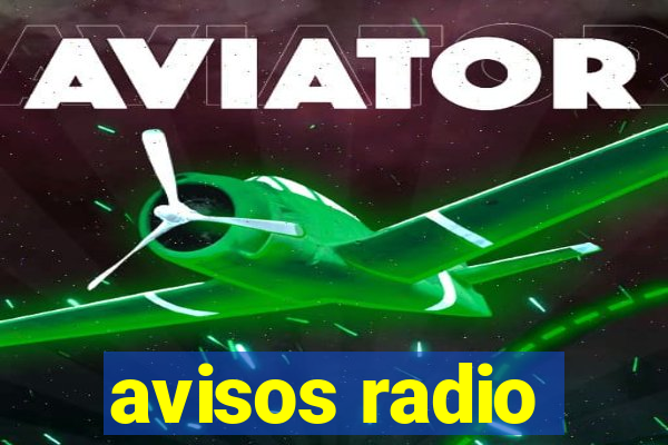 avisos radio