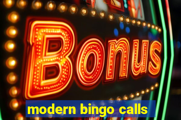 modern bingo calls