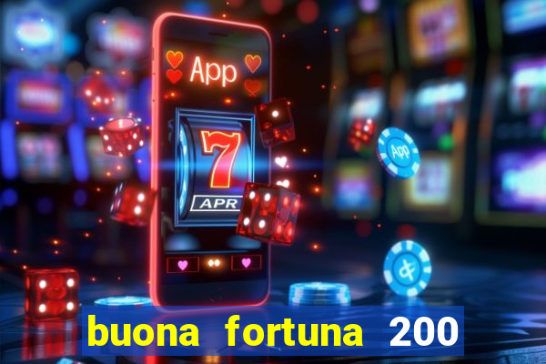 buona fortuna 200 fios casal