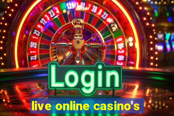 live online casino's