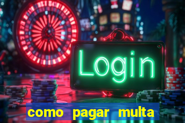 como pagar multa detran mg