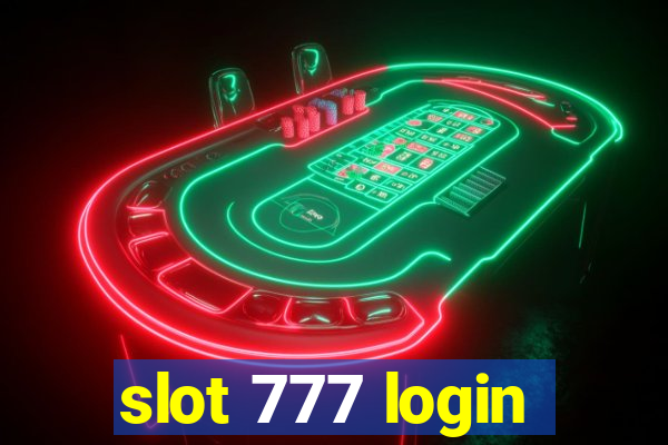 slot 777 login