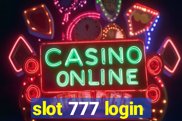 slot 777 login