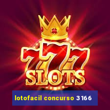 lotofacil concurso 3166