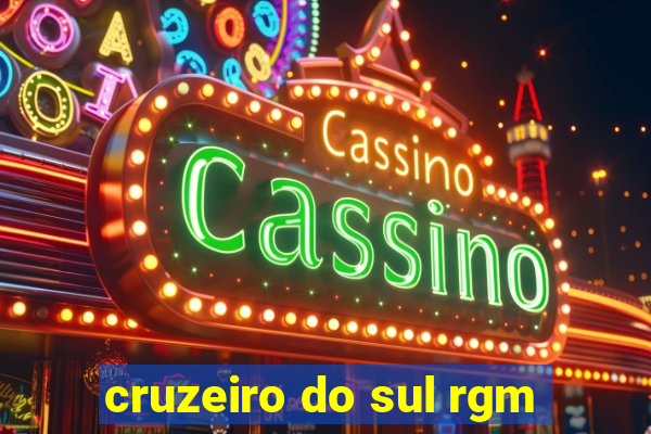 cruzeiro do sul rgm