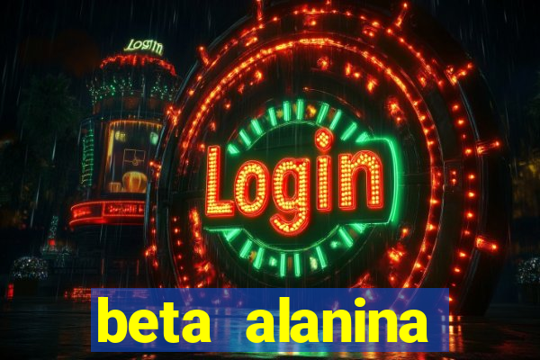 beta alanina aumenta a pressao