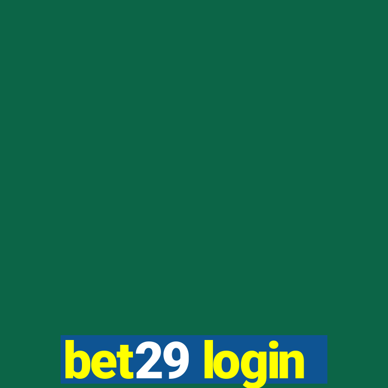 bet29 login