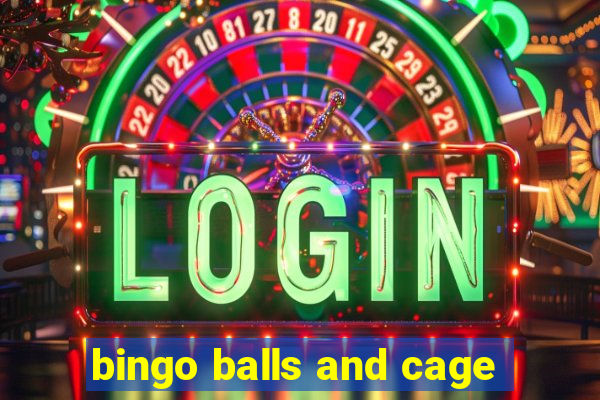 bingo balls and cage