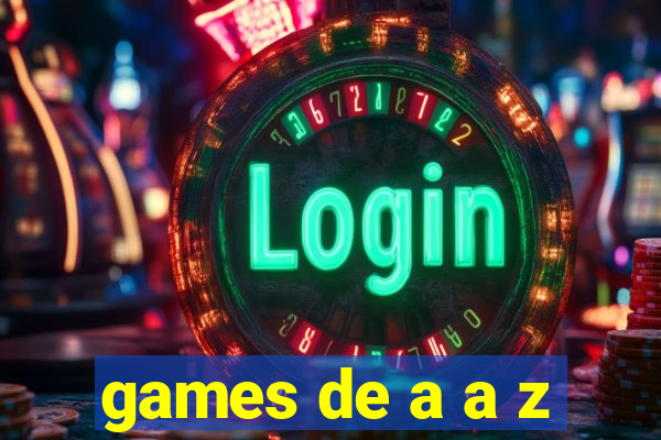 games de a a z