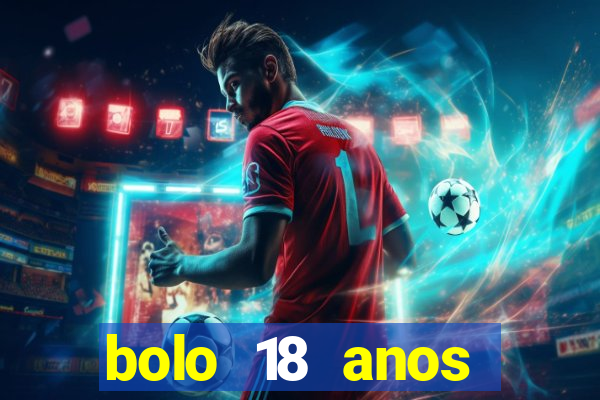 bolo 18 anos masculino futebol