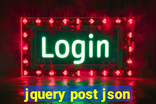 jquery post json