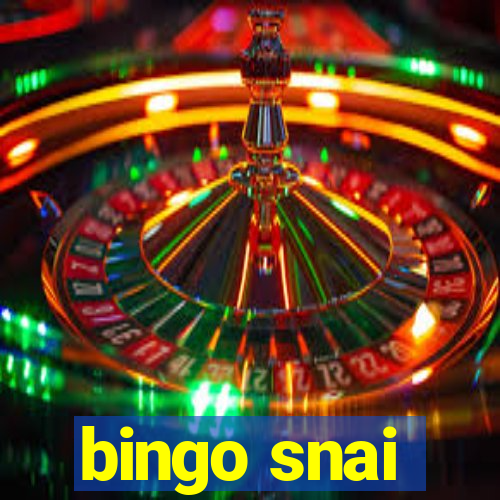 bingo snai