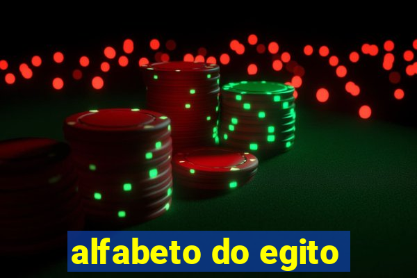 alfabeto do egito