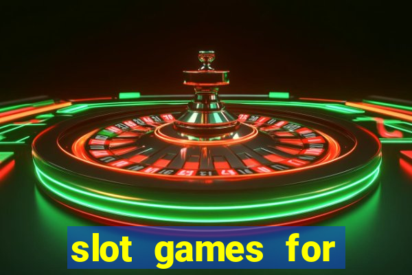 slot games for real money