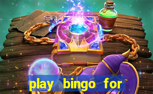 play bingo for money online