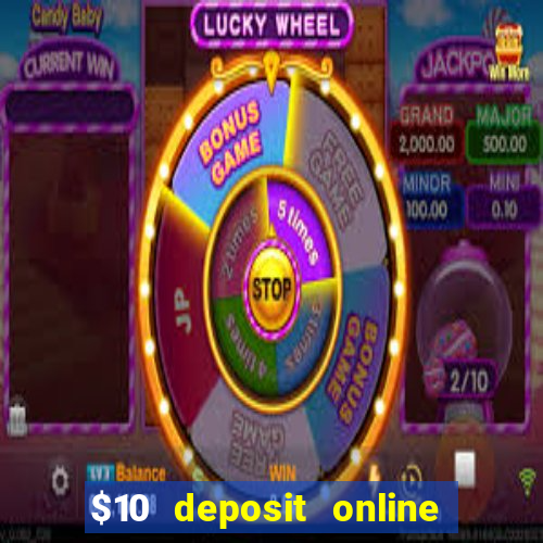 $10 deposit online casino new zealand