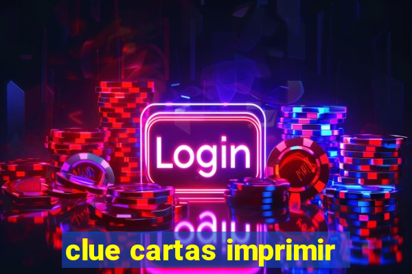 clue cartas imprimir