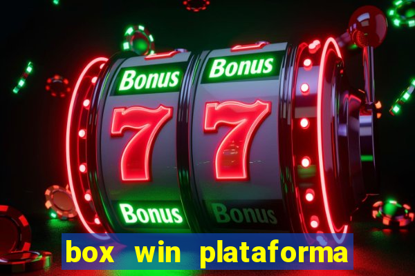 box win plataforma de jogos