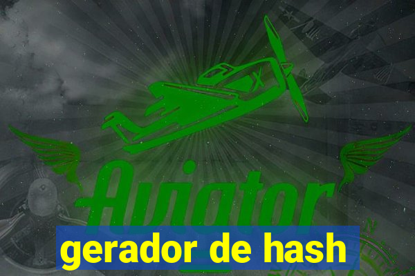 gerador de hash