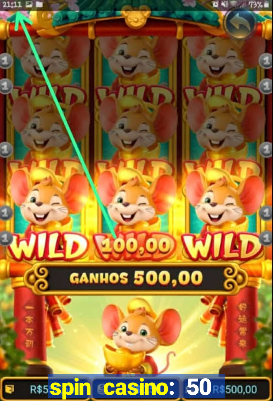 spin casino: 50 free spins