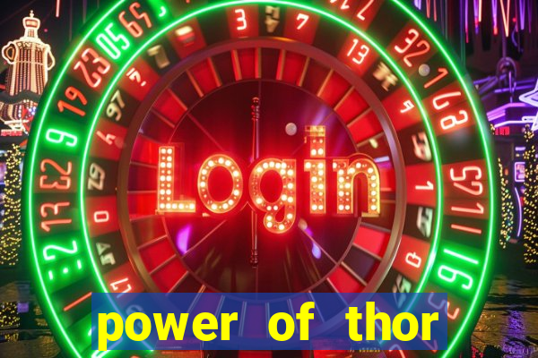 power of thor megaways slot free play