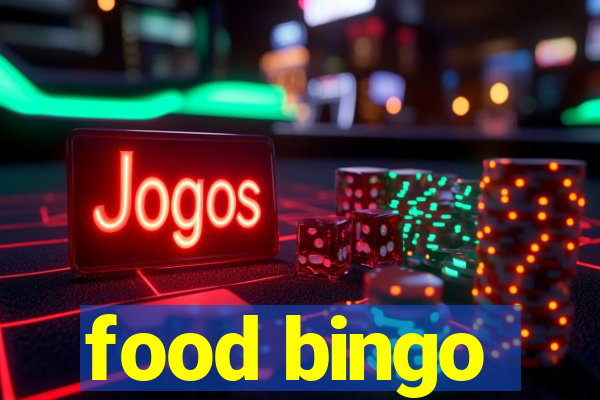 food bingo