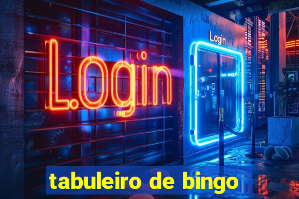 tabuleiro de bingo