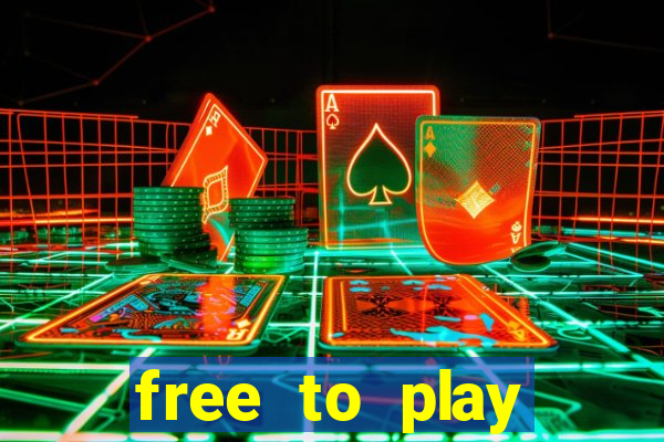 free to play casino games