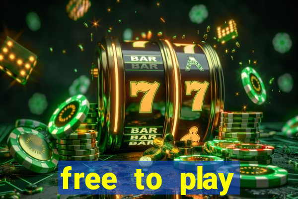 free to play casino games