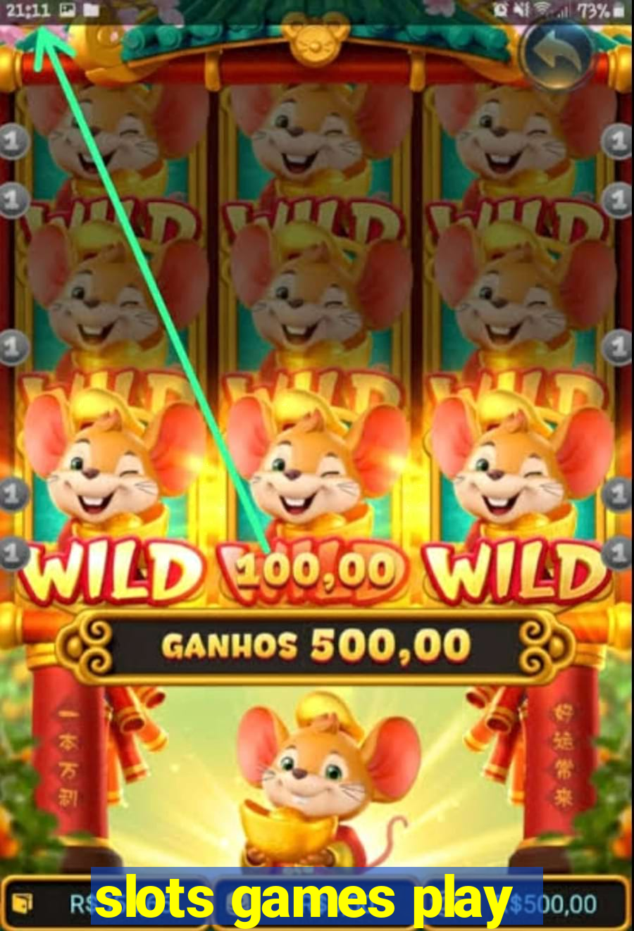 slots games play