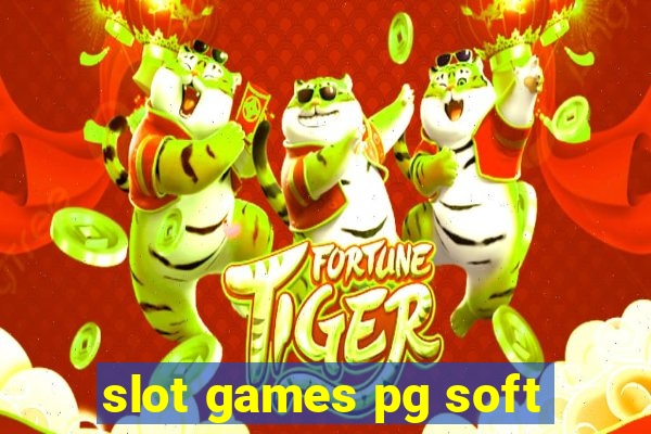 slot games pg soft