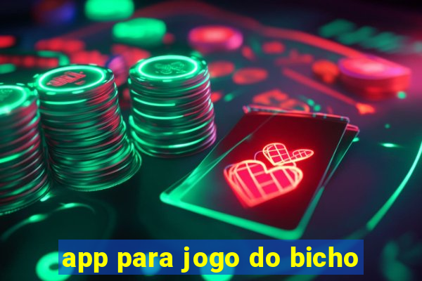 app para jogo do bicho