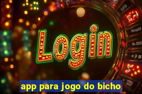 app para jogo do bicho