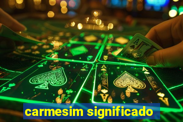 carmesim significado