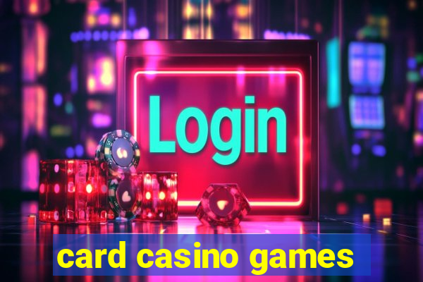 card casino games