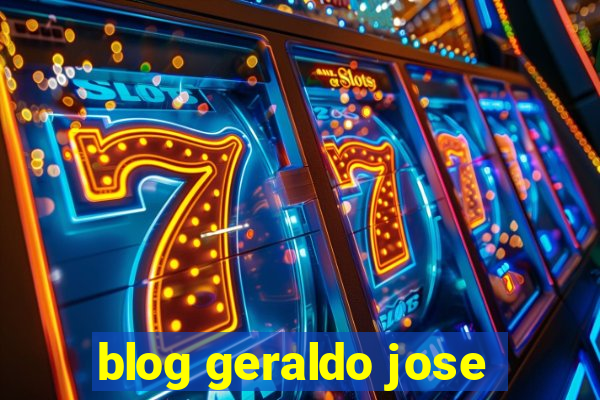 blog geraldo jose