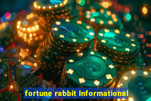 fortune rabbit Informational